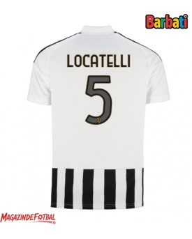 Juventus Manuel Locatelli #5 Tricou Fotbal Replică 2026-27 Barbati Acasa